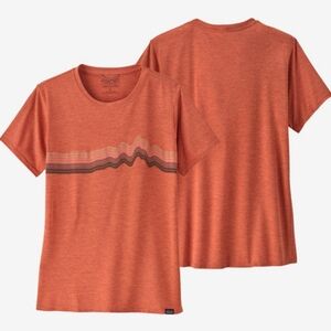 Patagonia Capilene Cool Daily Graphic Shirt Women's XXL Coral